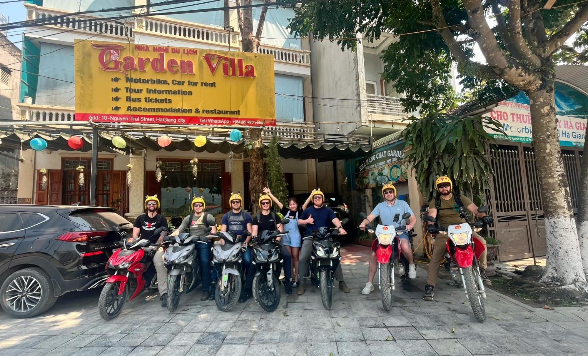 Garden Villa Homestay And Tour Motorbike&Car For Rent Ha Giang Exteriér fotografie